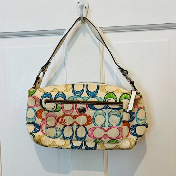 Vintage Y2K 2000 Hobo Coach Handbag Purse Bag - Picture 1 of 6